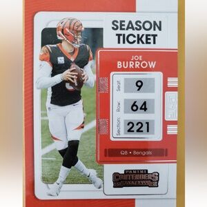 ❤️6/$6❤️ Joe Burrow 2021 Panini Cincinnati Bengals NFL Football Card
